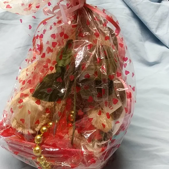 Baby Gund Teddy Bear gift basket